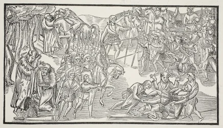 An Irish Chiefs Last Fight, 1581
