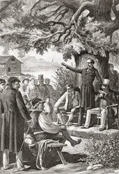 An Early Meeting of the Swiss Assembly aka Federal Assembly, Switzerland