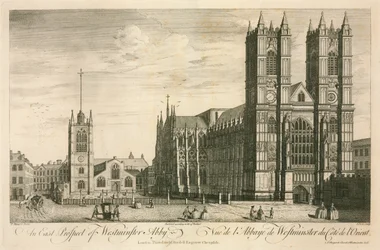 An East Prospect of Westminster Abbey, London