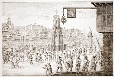 Ancient View of Cheapside