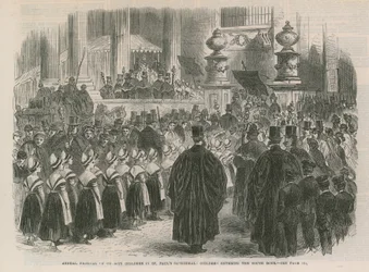Annual festival of Charity Children in St Paul