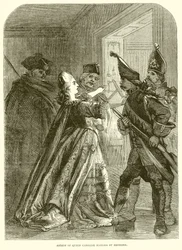 Arrest of Queen Caroline Matilda of Denmark
