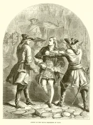 Arrest of the Young Pretender in Paris