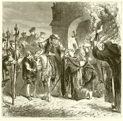 Arrival of Wolsey at Leicester Abbey
