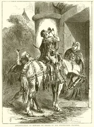 Assassination of Edward by Order of his Stepmother Elfrida