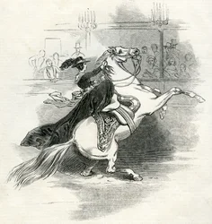 Astleys Amphitheatre, London, Scene in the Circus