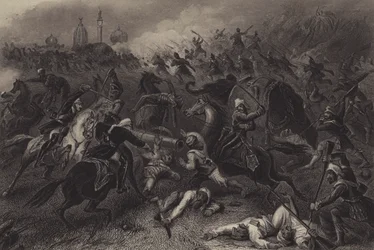 Attack on the Mutineers Before Kanpur