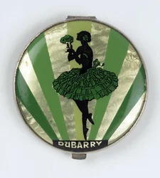 Ballerina Powder Compact, made by Dubarry, 1920-30