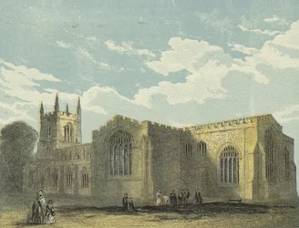 Bangor Cathedral, South East View
