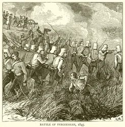 Battle of Ferozeshah, 1845