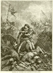 Battle of Poitiers and Capture of King John
