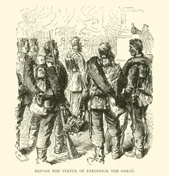 Before the Statue of Frederick the Great, May 1871