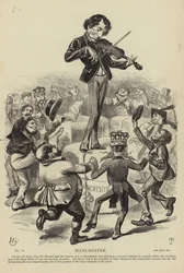 Benjamin Disraeli in Manchester