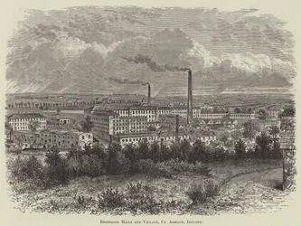 Bessbrook Mills and Village, County Armagh, Ireland