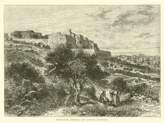 Bethlehem, showing the Convent Buildings