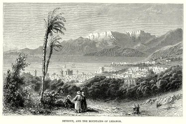 Beyrout and the Mountains of Lebanon