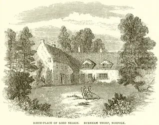 Birth-Place of Lord Nelson, Burnham Thorpe, Norfolk