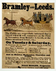 Bramley and Leeds coach timetable
