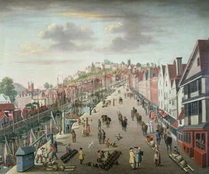 Bristol Docks and Quay, c.1760