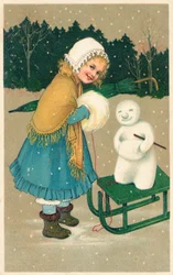 British Christmas card