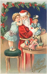 British Christmas card