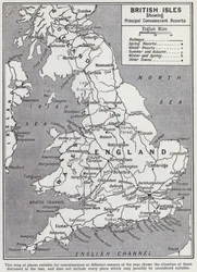 British Isles, Principal Convalescent Resorts