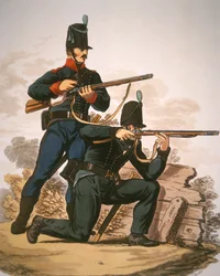 British Riflemen