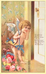 British Valentine card