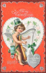 British Valentine card