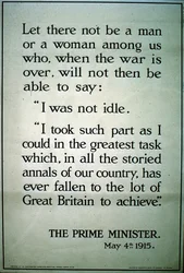 British WWI Recruitment Poster