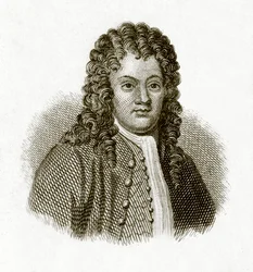 Brook Taylor, illustration from The Universal Historical Dictionary by George Crabb, published 1825