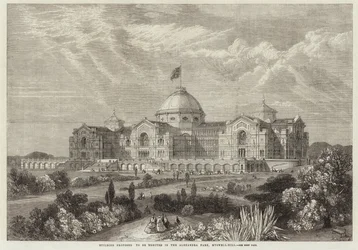Building Proposed to be Erected in the Alexandra Park, Muswell Hill