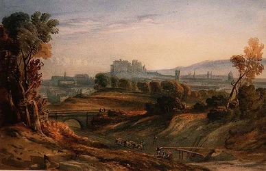 Building the Railway at Edinburgh