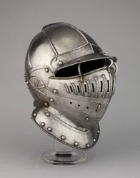 Burgonet with Falling Buffe possibly from an Armour of William Herbert, 1st Earl of Pembroke, c.1550
