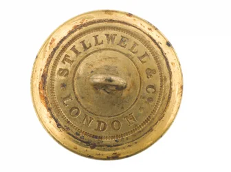 Button, Bombay Staff Corps, 1861-1876