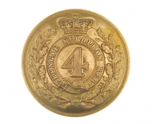 Button, officer, 4th Bengal European Regiment, 1855-1861