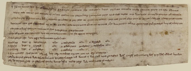 Charter of King Alfred