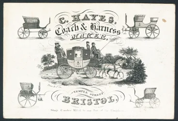 C Hayes, coach and harness maker