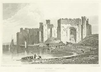 Caernarvon Castle, Caernarvonshire