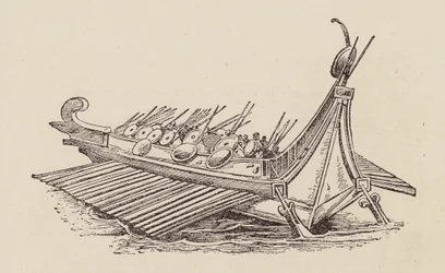 Caesar, Gallic War: Roman Warship