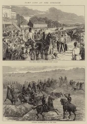 Camp Life at the Curragh (engraving)