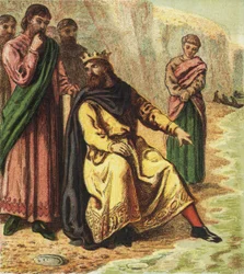 Canute and His Courtiers