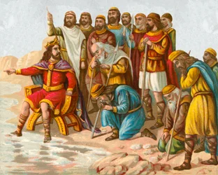 Canute the Great, Reproving His Courtiers