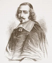 Cardinal Mazarin (from a portrait in the Gallery of Versailles)