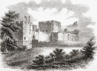 Carlisle Castle, Carlisle, Cumbria, England Seen Here in the 19th Century, from Old England: A Pictorial Museum, Published 1847