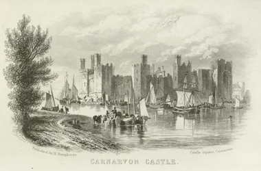 Carnarvon Castle, North Wales