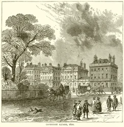 Cavendish Square, 1820