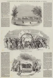 Celebration of the Birth-Day of the Marquis of Chandos, at Stowe
