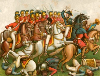 Charge of the Guards, Waterloo