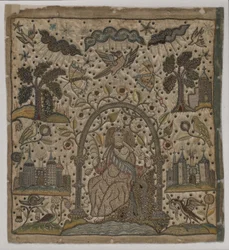 Charity beneath an arch, c.1640